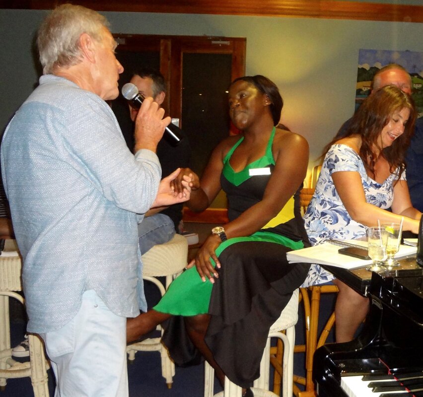 Singing in the Piano Bar