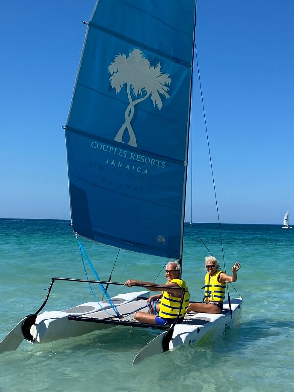 A sail is always fun